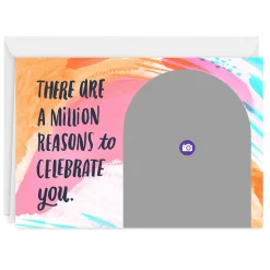 Personalized Million Reasons Birthday Photo Card