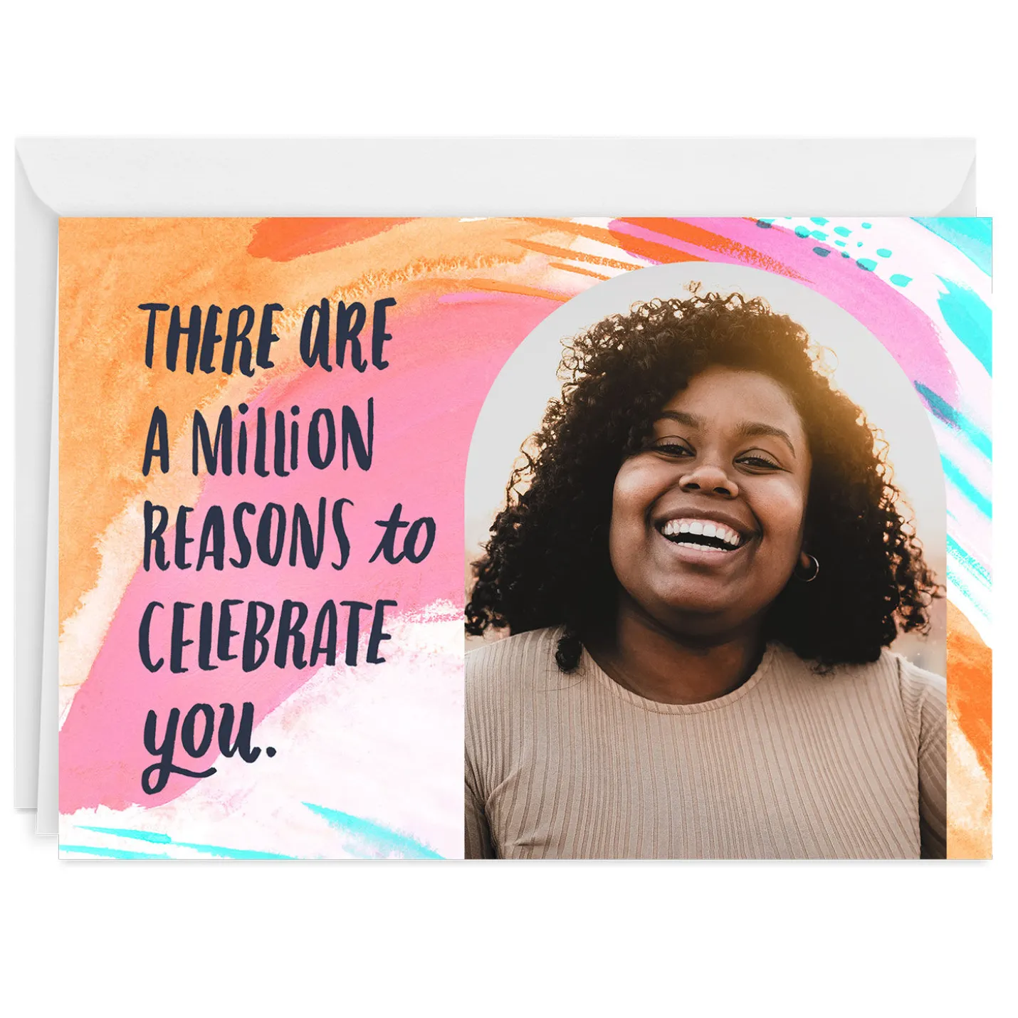 Personalized Million Reasons Birthday Photo Card