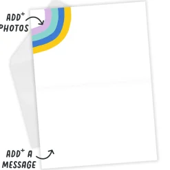 Personalized Balloons Celebration Photo Card