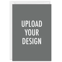 Personalized Create Your Own Photo Card, 5x7 Vertical