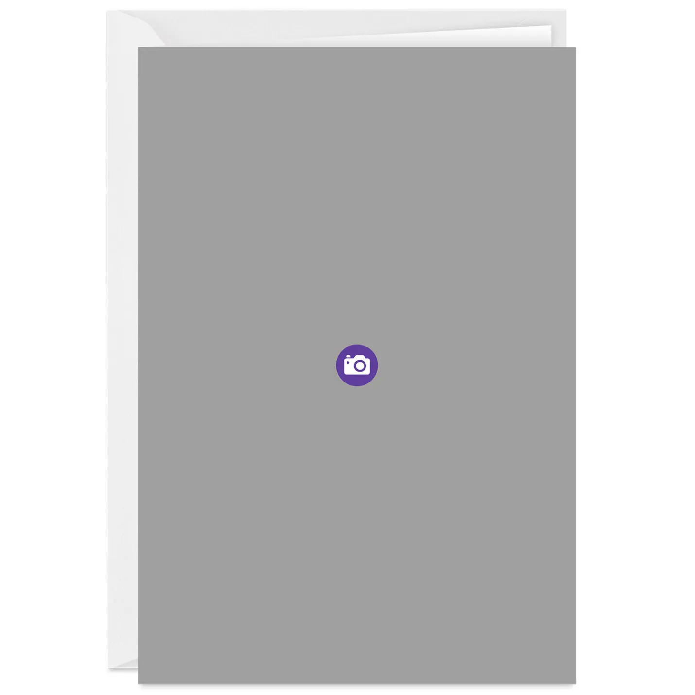 Personalized Create Your Own Photo Card, 5x7 Vertical