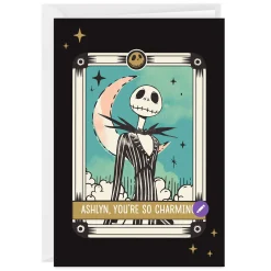 Personalized Disney Tim Burton's The Nightmare Before Christmas Card