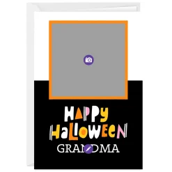 Personalized Happy Halloween Photo Card