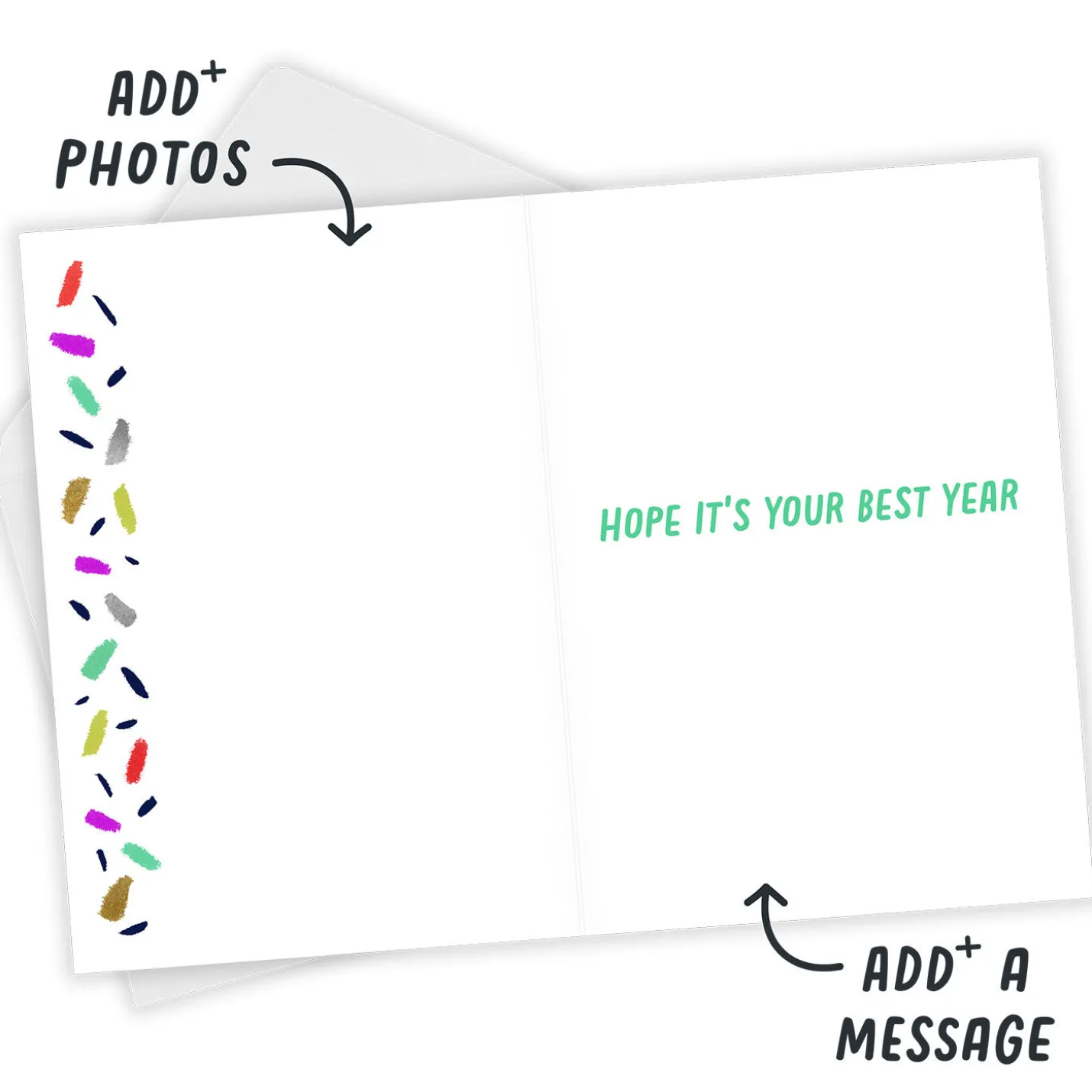 Personalized Happy You Year Photo Card
