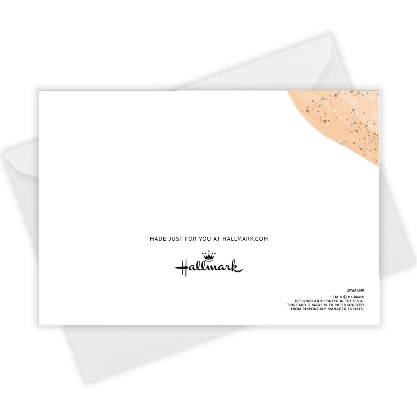 Personalized Mom Lettering and Waves Photo Card