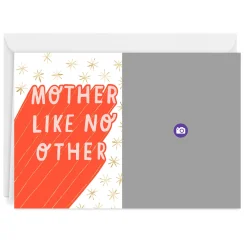 Personalized Mother Like No Other Photo Card