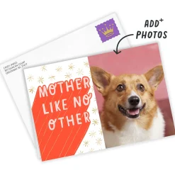 Personalized Mother Like No Other Photo Card