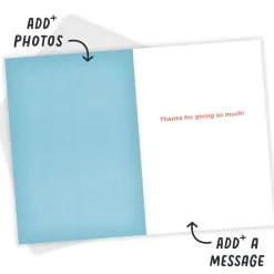 Personalized Photo Collage and Mom Lettering Photo Card
