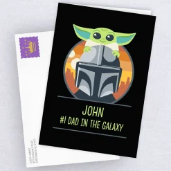 Personalized Star Wars: The Mandalorian™ Grogu™ Card