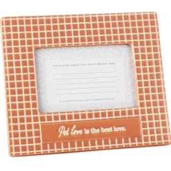 Pet Love Is the Best Love Picture Frame, 4x6