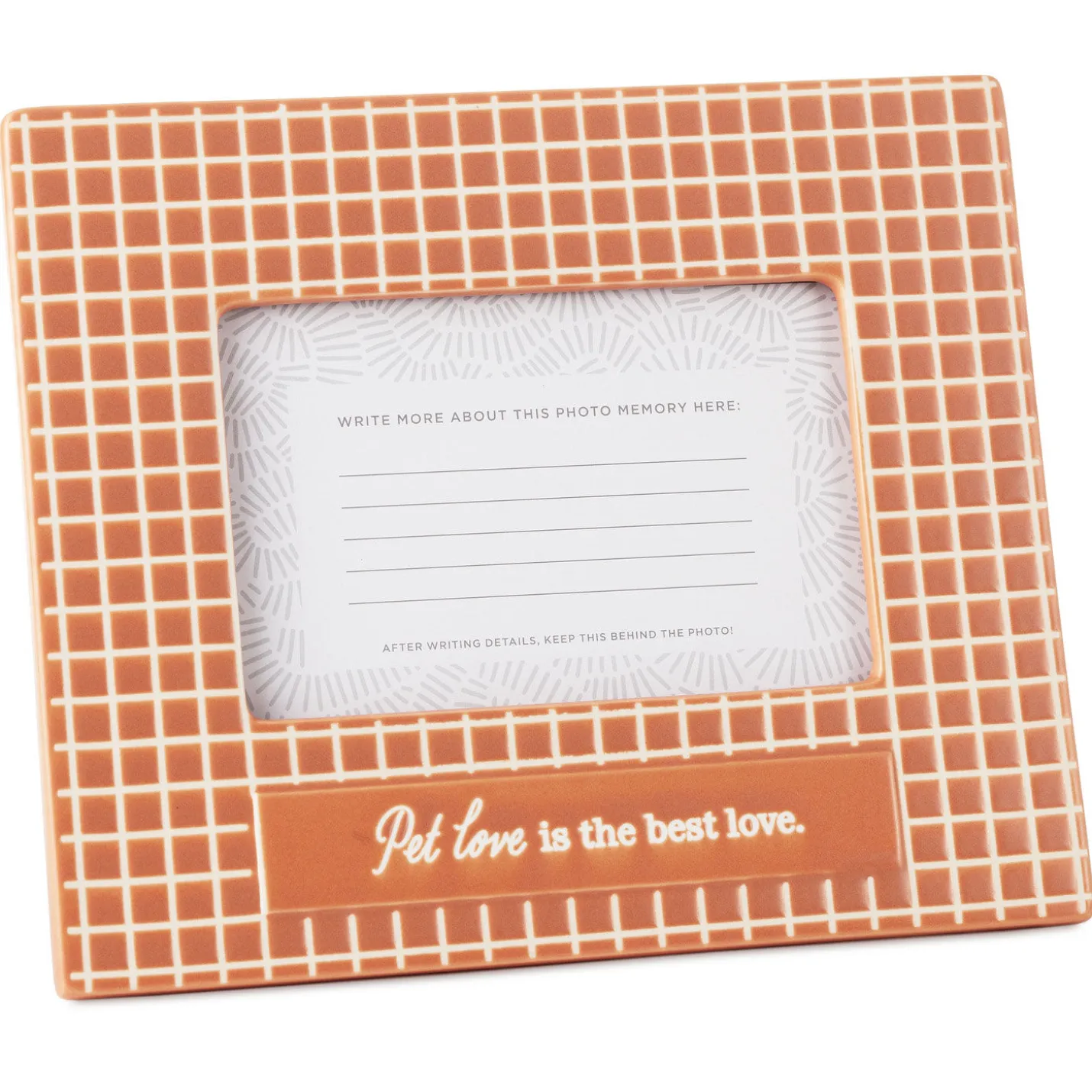Pet Love Is the Best Love Picture Frame, 4x6