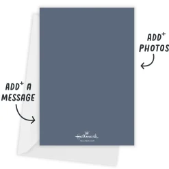 Photo Collage Border Flat Holiday Photo Card
