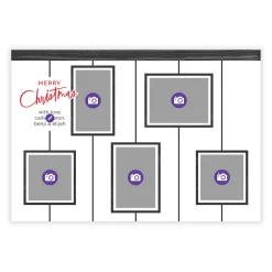 Photo Gallery Flat Christmas Photo Card