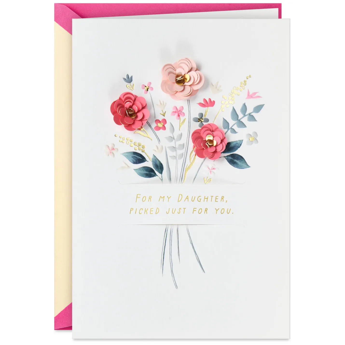 Picked Just for You Birthday Card for Daughter