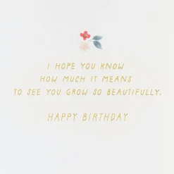 Picked Just for You Birthday Card for Daughter