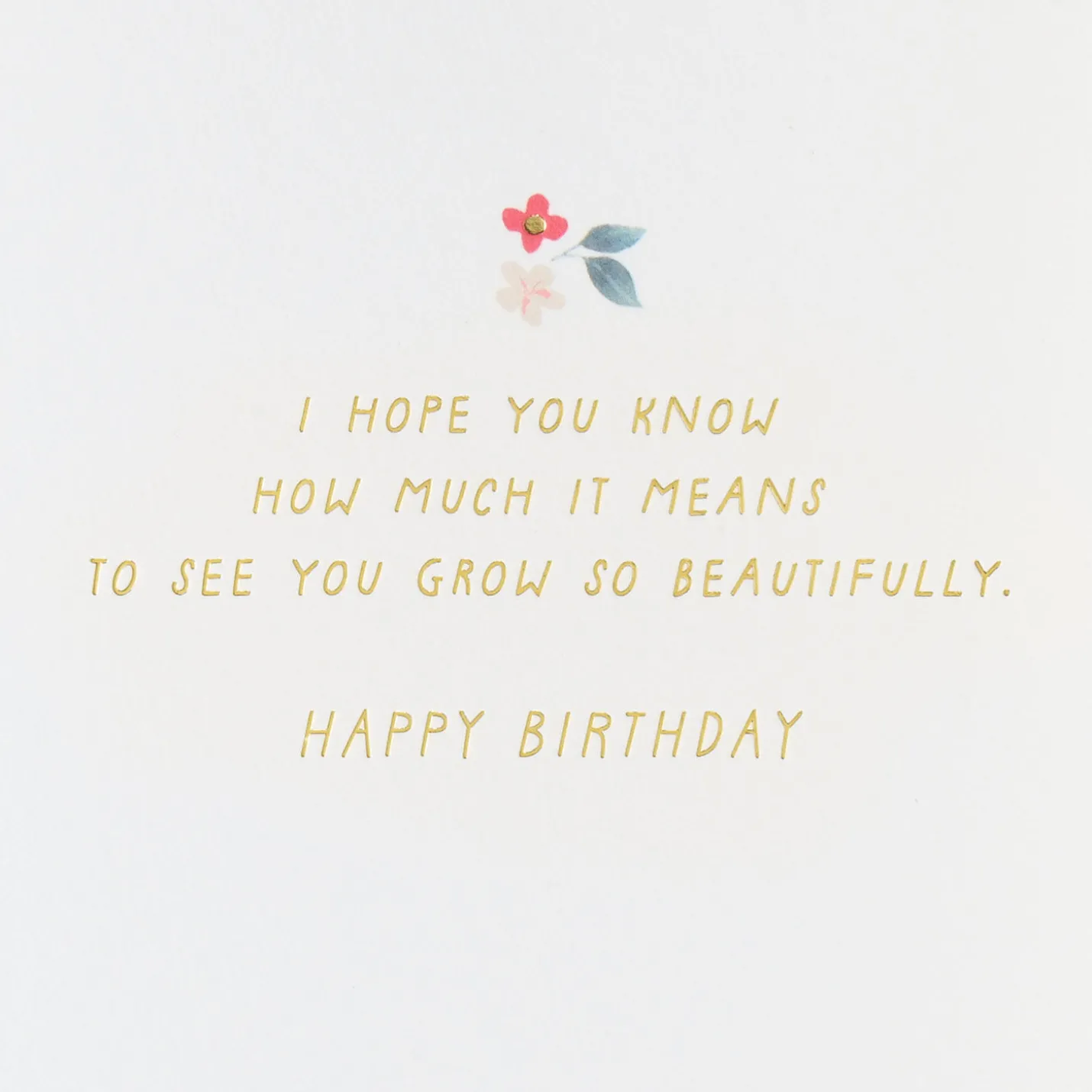 Picked Just for You Birthday Card for Daughter