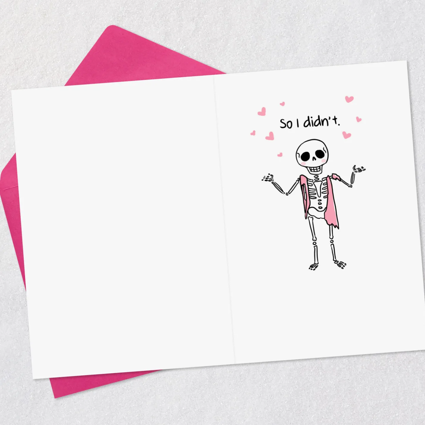 Picking Out Your Present Funny Birthday Card