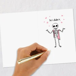 Picking Out Your Present Funny Birthday Card