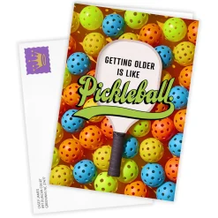 Pickleball Funny Custom Birthday Card