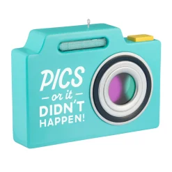 Pics or It Didn't Happen 2026 Personalized Ornament, Custom Photo