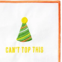 Piece of Cake Assorted Fabric Beverage Napkins, Set of 4