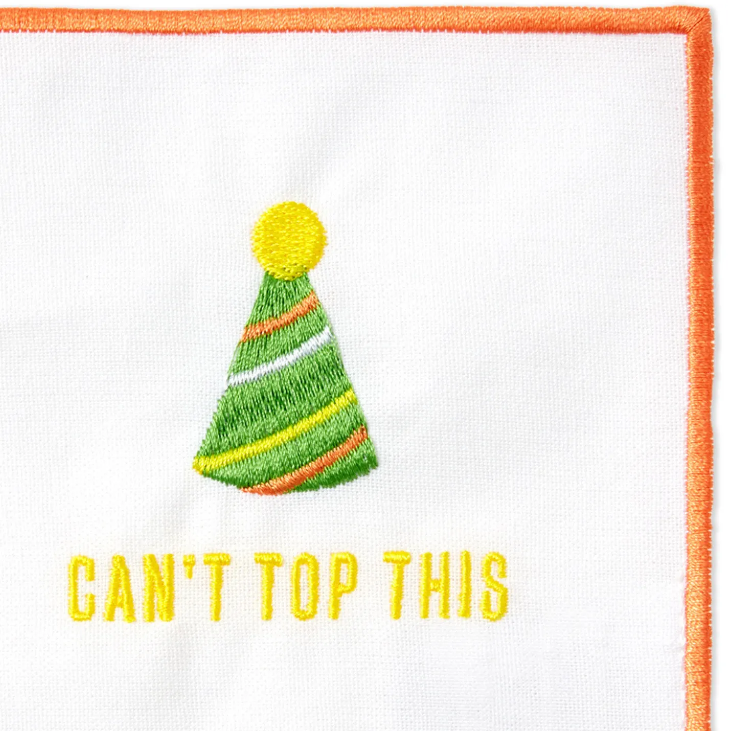 Piece of Cake Assorted Fabric Beverage Napkins, Set of 4