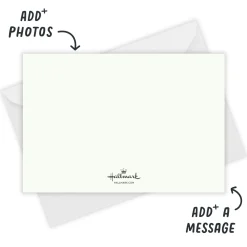 Pine and Citrus Flat Holiday Photo Card
