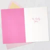 Pink Cake Topper Birthday Card