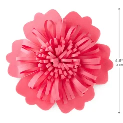 4.6" Pink Flower Gift Bow