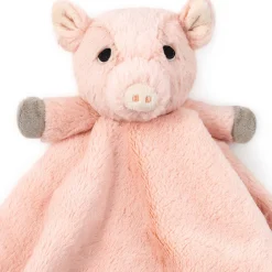 Pink Piglet Lovey Blanket