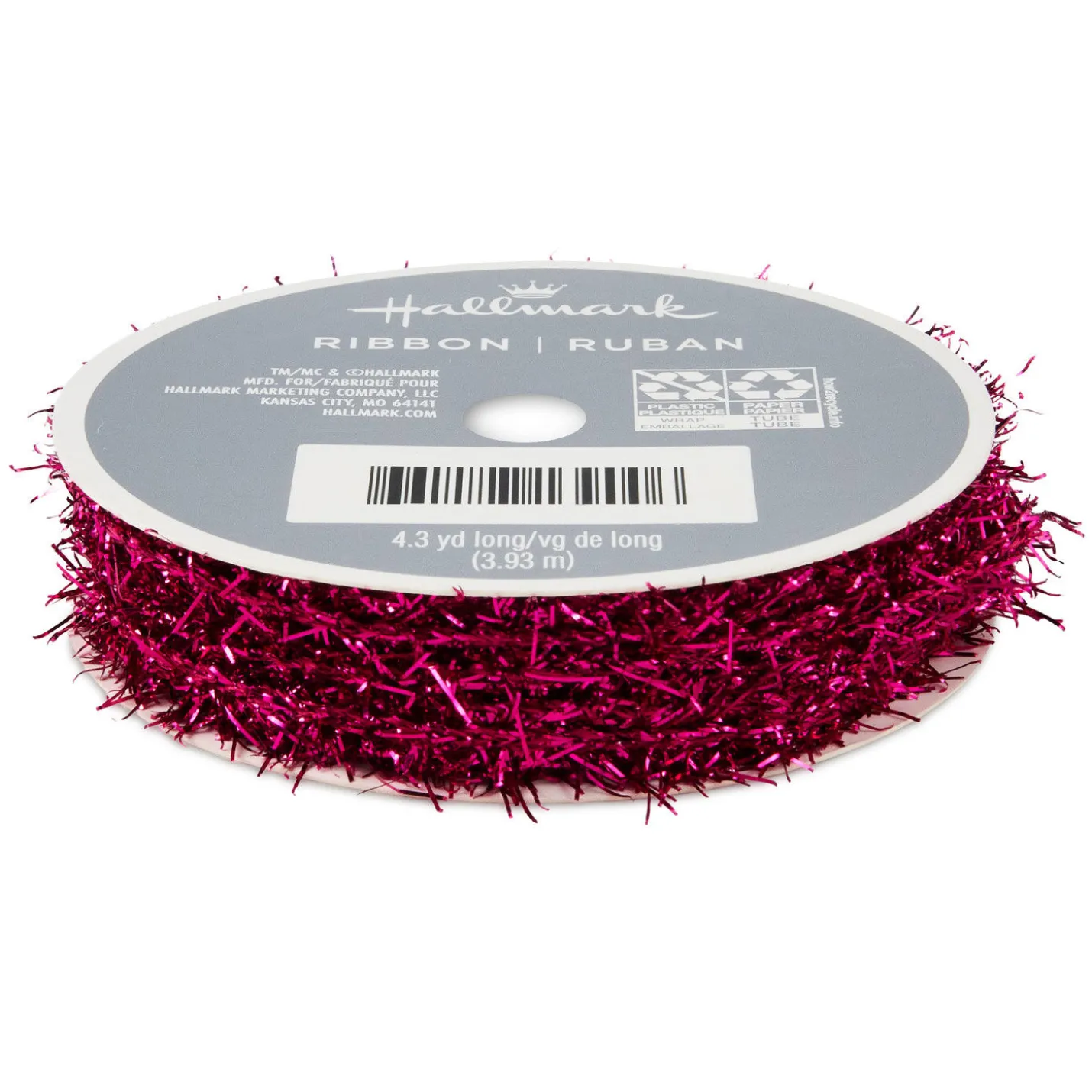 Pink Sparkle Ribbon, 12.9'