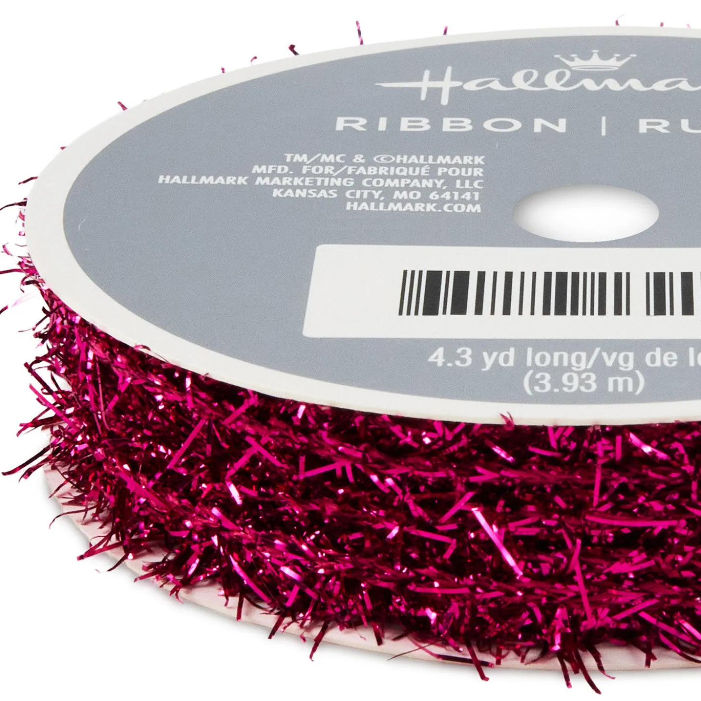 Pink Sparkle Ribbon, 12.9'