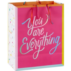13" Pink You Are Everything Large Gift Bag