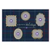 Plaid Wall Gallery Flat Holiday Photo Card