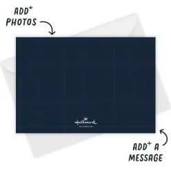 Plaid Wall Gallery Flat Holiday Photo Card