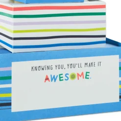 Playful Blue Cake 3D Pop-Up Birthday Card for Kids