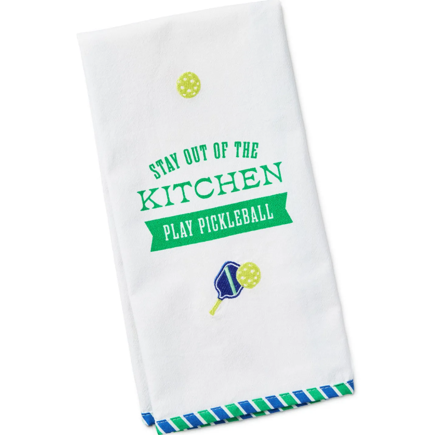 Play Pickleball Tea Towel, 18x26