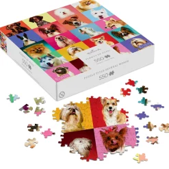Plenty of Pups 550-Piece Jigsaw Puzzle