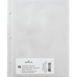 1-Pocket Recipe Album Refill Pages, Pack of 16