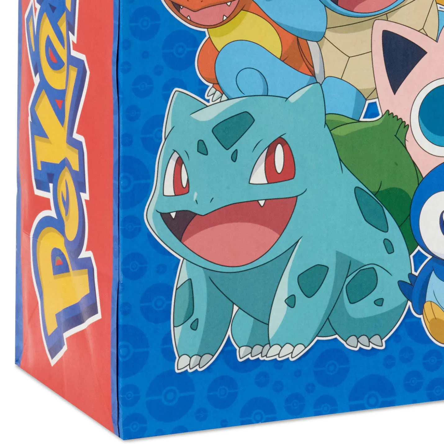 9.6" Pokémon on Blue Medium Gift Bag