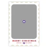 Postage Stamp Flat Christmas Photo Card