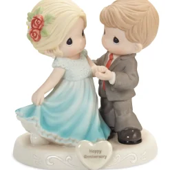 Precious Moments Couple Dancing Figurine, 5.25"