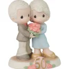 Precious Moments Fifty Golden Years Together Figurine, 5.1"