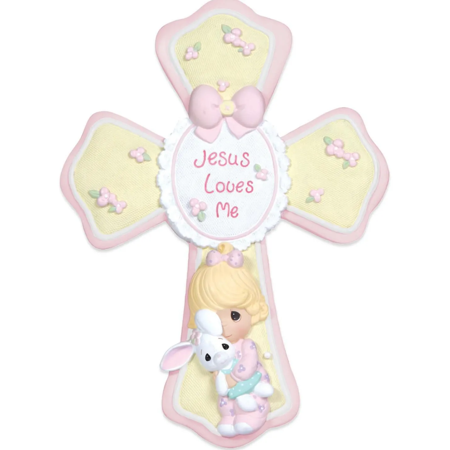 Precious Moments® Jesus Loves Me Cross for Girl