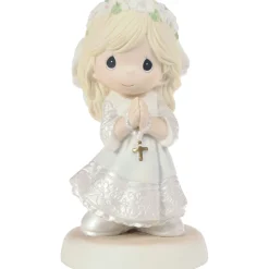 Precious Moments My First Communion Blonde Girl Figurine, 5.1"