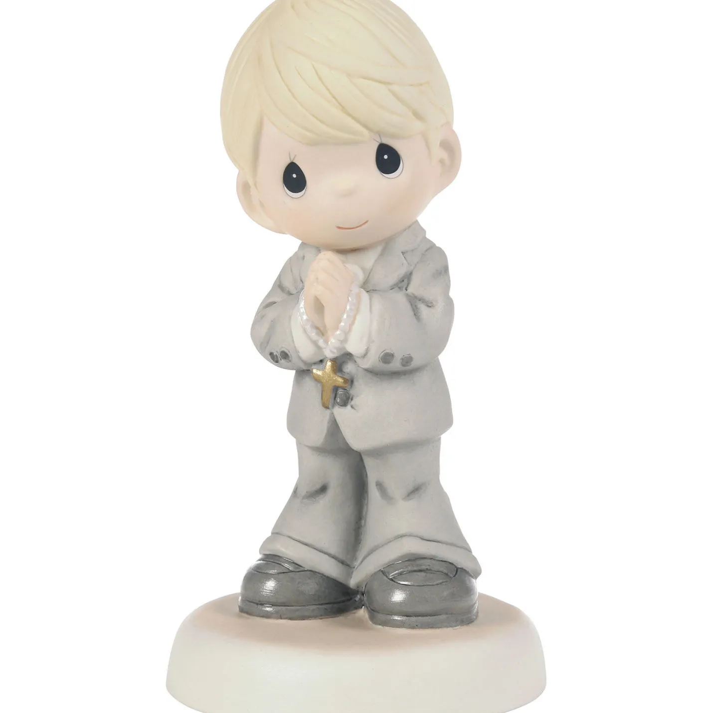 Precious Moments My First Communion Blonde Boy Figurine, 5.1"