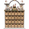 Precious Moments Nativity Advent Calendar With Mini Figurines and Storybook