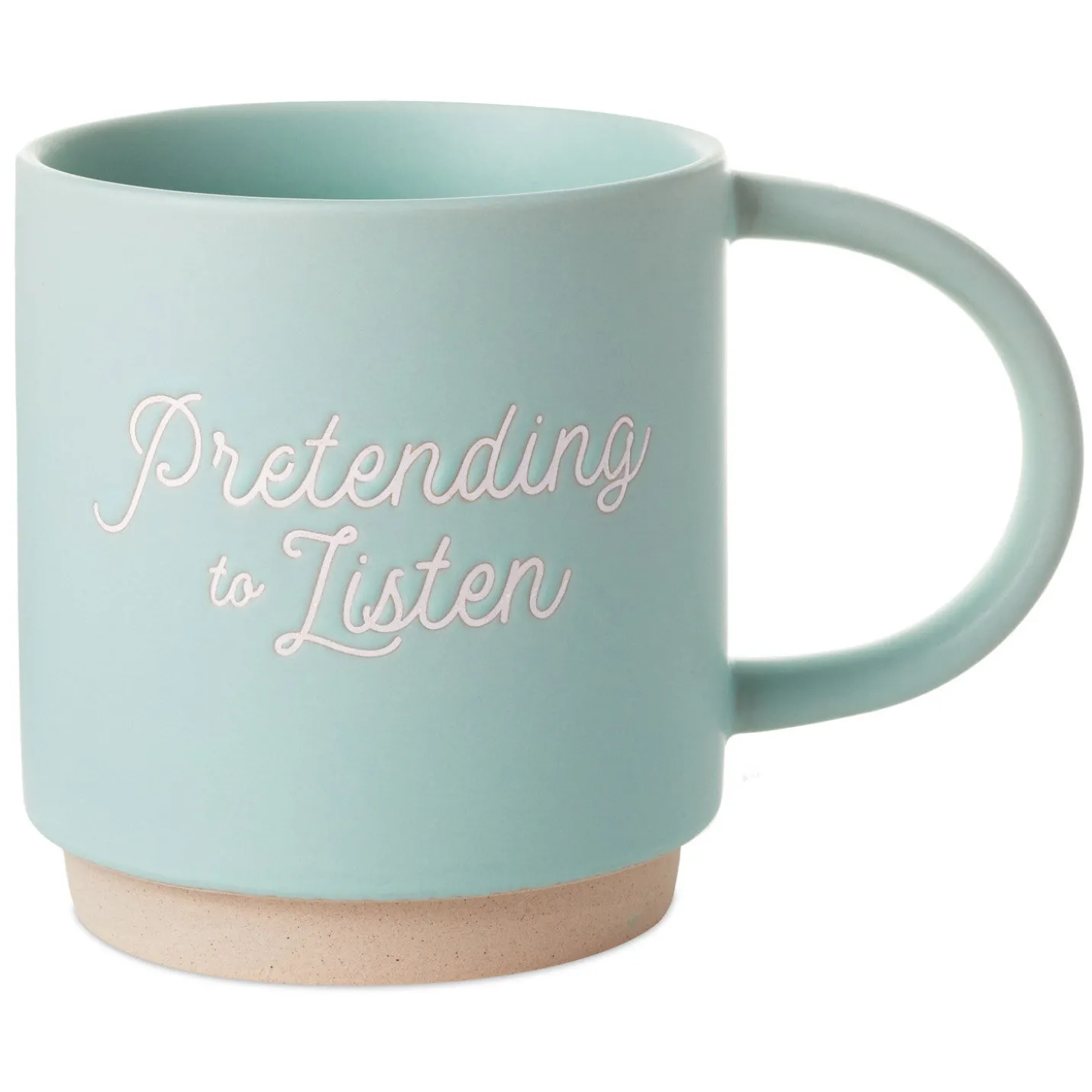 Pretending to Listen Funny Mug, 16 oz.