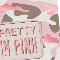 Pretty in Pink Camo Birthday Card for Her
