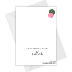 Pretty Pink Cake Custom Birthday Card
